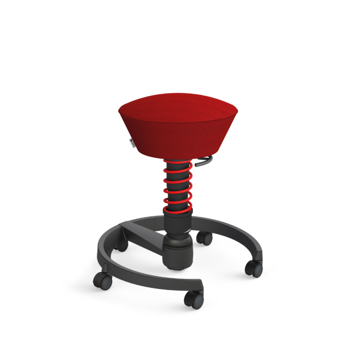 Aeris Swopper mit Rollen Schwarz - Runner Rot