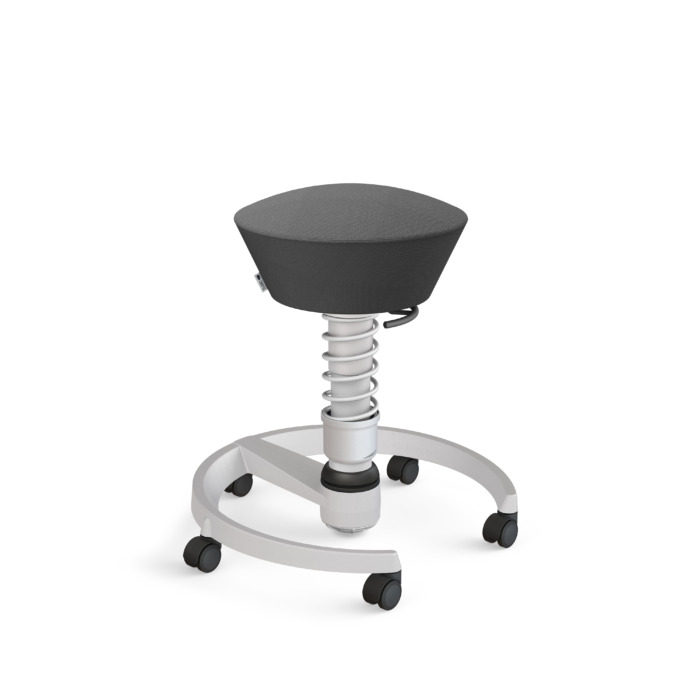 Aeris Swopper mit Rollen Hellgrau - Select Schiefergrau